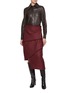 Figure View - Click To Enlarge - CO - Wrap A-Line Wool Skirt