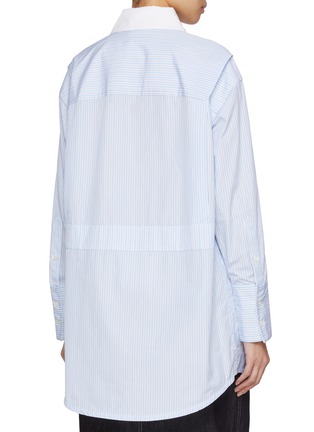 Back View - Click To Enlarge - CO - Patch Pocket Button Down Cotton Shirt
