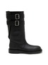 Main View - Click To Enlarge - ANN DEMEULEMEESTER - Milan Soft Leather Biker Boots