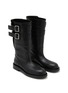 Figure View - Click To Enlarge - ANN DEMEULEMEESTER - Milan Soft Leather Biker Boots