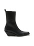 Main View - Click To Enlarge - ANN DEMEULEMEESTER - Vesper Leather Boots