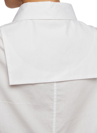  - YOHJI YAMAMOTO - Asymmetrical Sailor Poplin Shirt