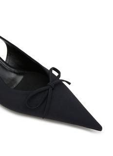 BALENCIAGA | Knife Bow 40 Spandex Slingbacks | BLACK | Women
