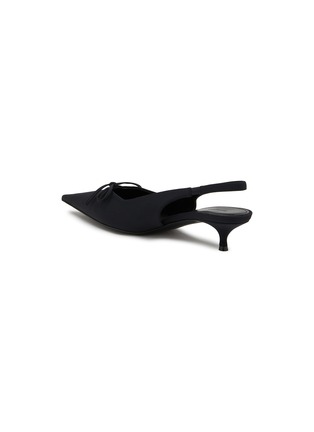  - BALENCIAGA - Knife Bow 40 Spandex Slingbacks