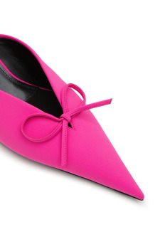 BALENCIAGA | Knife Bow 40 Spandex Mules | PINK | Women BALENCIAGA | Knife Bow 40 Spandex Mules | PINK | Women