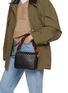 Figure View - Click To Enlarge - CLARE V. - Resin Link Shortie Strap