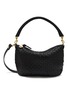 Main View - Click To Enlarge - CLARE V. - Petit Moyen Leather Messenger Shoulder Bag