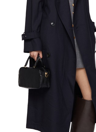 CLARE V. Petite Claudine Leather Crossbody Bag Women Lane Crawford