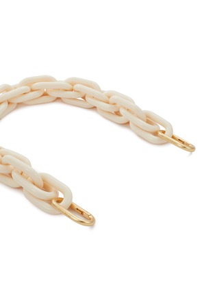 Detail View - Click To Enlarge - CLARE V. - Resin Link Shortie Strap