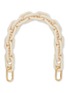 Main View - Click To Enlarge - CLARE V. - Resin Link Shortie Strap