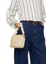 Figure View - Click To Enlarge - CLARE V. - Resin Link Shortie Strap