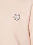  - MAISON KITSUNÉ - Bold Box Head Patch Comfort Cotton T-shirt