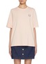 Main View - Click To Enlarge - MAISON KITSUNÉ - Bold Box Head Patch Comfort Cotton T-shirt