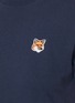  - MAISON KITSUNÉ - Fox Head Patch Cotton T-shirt