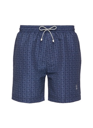 Main View - Click To Enlarge - BRUNELLO CUCINELLI - Drawstring Shorts