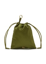 MIU MIU Mini Duchesse Contenitori Satin Drawstring Pouch Women Lane Crawford