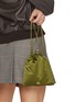 Figure View - Click To Enlarge - MIU MIU - Mini Duchesse Contenitori Satin Drawstring Pouch