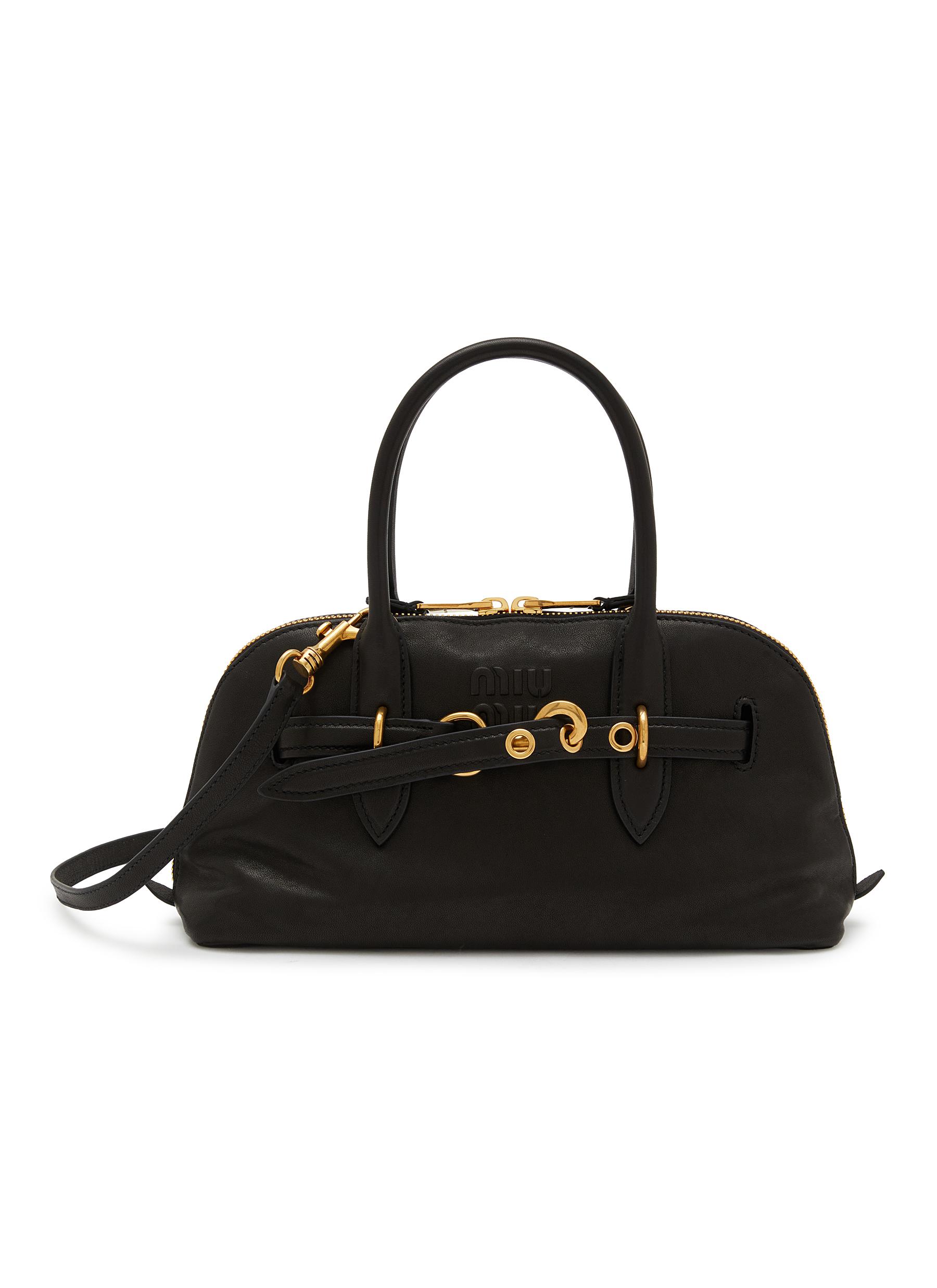 Miu miu leather bag hot sale