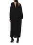 Back View - Click To Enlarge - KHAITE - Lexi Scarf Neck Silk Dress