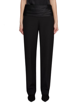 Main View - Click To Enlarge - KHAITE - Camberly Satin Pants