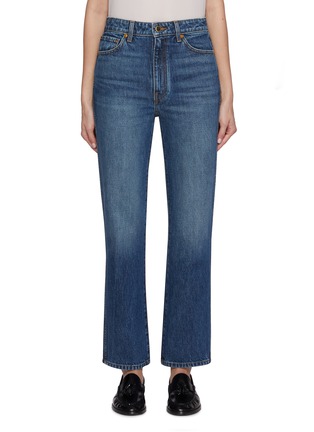 Main View - Click To Enlarge - KHAITE - Abigail Medium Wash Jeans