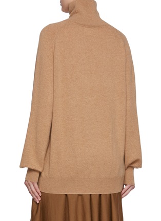 Back View - Click To Enlarge - KHAITE - Percy Turtleneck Sweater