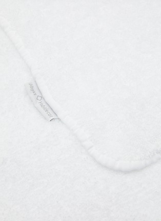 Detail View - Click To Enlarge - ABYSS 
HABIDECOR - Super Pile Bath Sheet — White