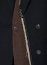  - KOLOR - Double Breasted Contrast Insert Wool Blazer
