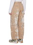 Back View - Click To Enlarge - KOLOR - Paint Slatter Cotton Pants