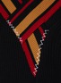  - KOLOR BEACON - Contrast Stitched Neckline Wool Sweater