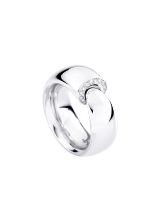 Main View - Click To Enlarge - VHERNIER - Calla The One Diamond 18K White Gold Ring — EU53