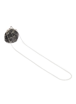 Detail View - Click To Enlarge - Y'S - 3D Necklace Advantique Leather Bag