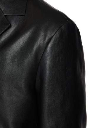  - THE ROW - Notch Lapel Leather Jacket