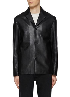 【in a row】Modern Leather Jacket First Row Moto Leather Jacket – DTLR