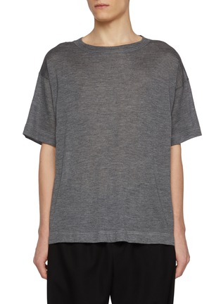 Main View - Click To Enlarge - THE ROW - Nico Cashmere Silk T-Shirt