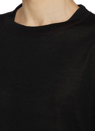 THE ROW Alagir Cashmere Shirt ザロウカシミアシャツ THE ROW | Keyla Cashmere T-shirt | Women | Lane Crawford