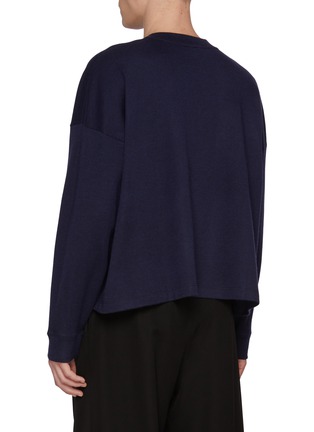 Back View - Click To Enlarge - THE ROW - Nev Cropped Cashmere Sweater