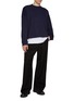 Figure View - Click To Enlarge - THE ROW - Nev Cropped Cashmere Sweater