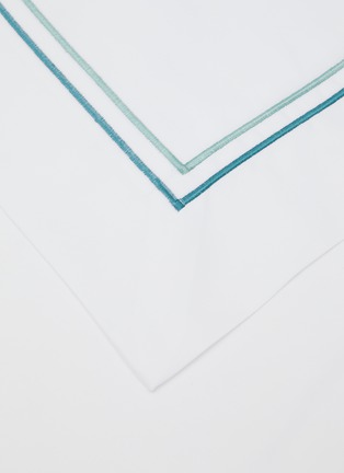 Detail View - Click To Enlarge - CELSO DE LEMOS - Hana Pillowcase Set of 2 — Lichen