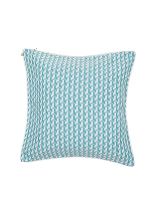 Main View - Click To Enlarge - CELSO DE LEMOS - Tea Cushion Cover — Atlantic