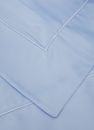 Detail View - Click To Enlarge - CELSO DE LEMOS - Bourdon King Size Duvet Cover — Sky Blue