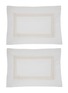 Main View - Click To Enlarge - CELSO DE LEMOS - Versailles Pillowcase Set of 2 — Miel
