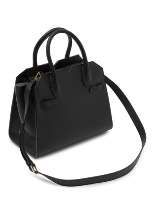 Detail View - Click To Enlarge - VALEXTRA - Mini Borsa Milano Top Handle Leather Bag