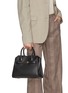 Figure View - Click To Enlarge - VALEXTRA - Mini Borsa Milano Top Handle Leather Bag