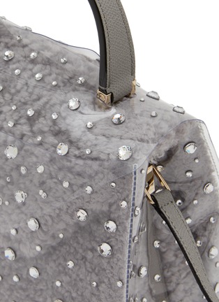 Detail View - Click To Enlarge - VALEXTRA - Iside Mini Rhinestone Bag Raincoat