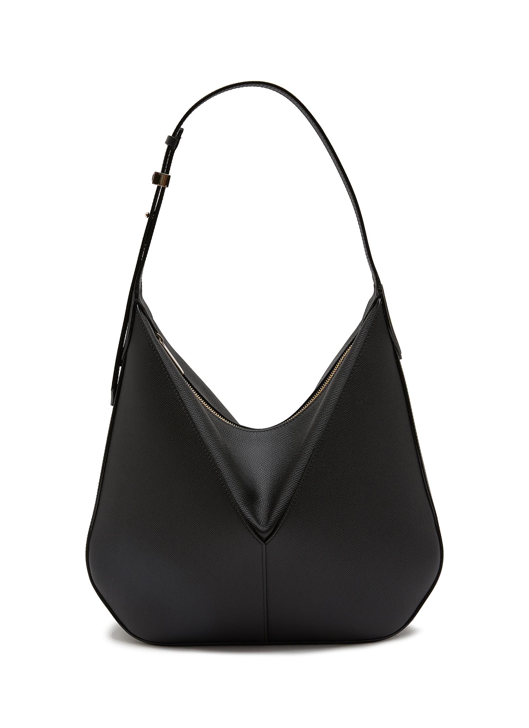 VALEXTRA Borsa Vivi Leather Hobo Bag Women Lane Crawford