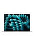 Main View - Click To Enlarge - APPLE - 15" MacBook Air M3 Chip 8-Core CPU & 10-Core GPU 8GB, 512GB SSD — Silver