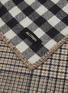 Detail View - Click To Enlarge - ALONPI - Babette Chequered Cashmere Throw — Ecru/Steel/Camel