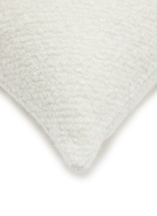 Detail View - Click To Enlarge - ALONPI - Region Textured Cushion — Ecru