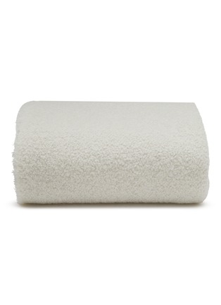 Main View - Click To Enlarge - ALONPI - Region Cashmere Silk Throw — Ecru